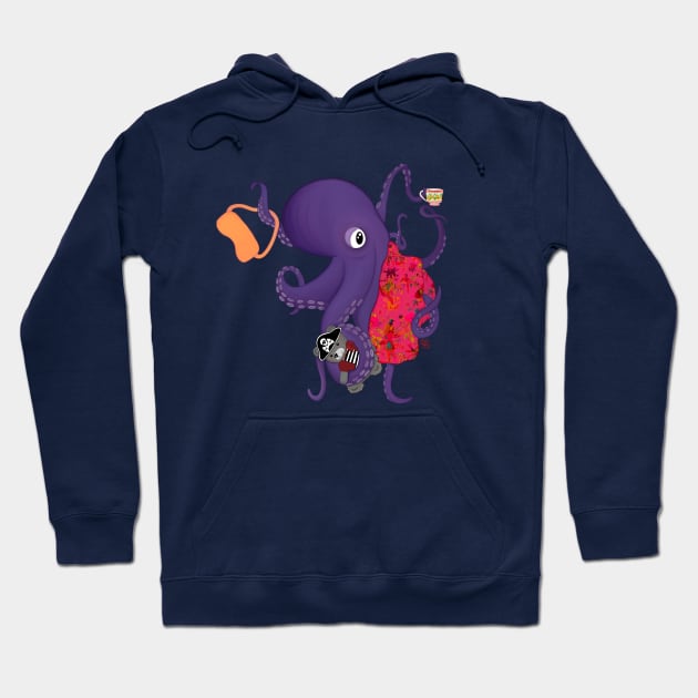 Bedtime for Kraken Hoodie by jentalley